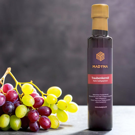 Traubenkernöl kaltgepresst – 250 ml naturrein Hautpflege & Küche