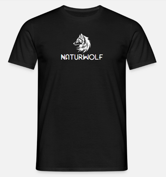 NATURWOLF T-Shirt schwarz