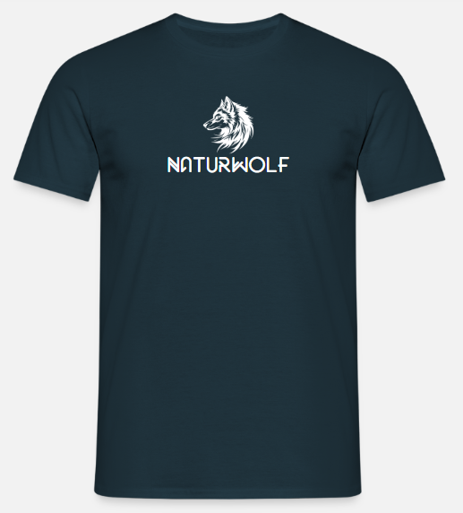 NATURWOLF T-Shirt blau